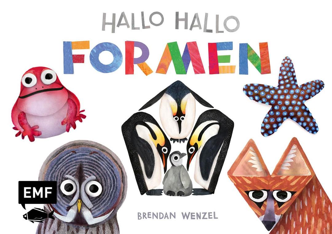 Hallo Hallo – Formen: Pappbilderbuch für Kinder ab 2 Jahren zum spielerischen Entdecken und Lernen