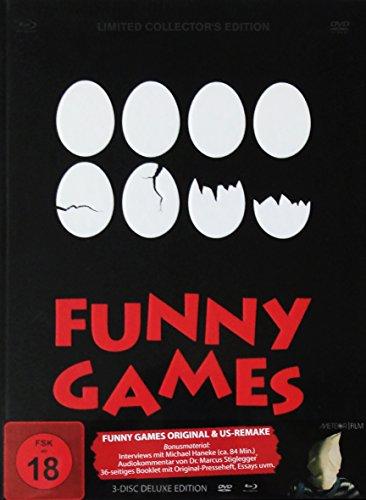 Funny Games - Original + US Remake [3-Disc Deluxe Edition] [Blu-ray und DVD] [Limited Edition]