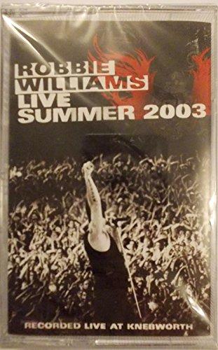 ROBBIE WILLIAMS LIVE SUMMER 2003 MUSICASSETTA