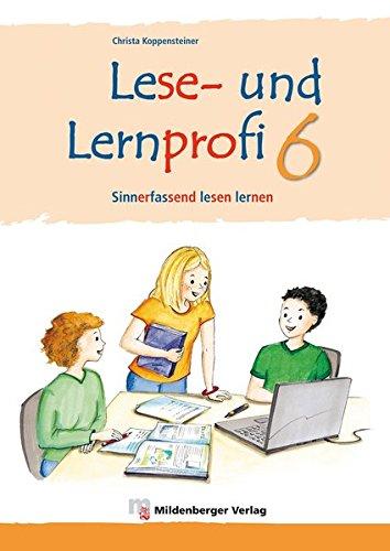 Lese- und Lernprofi 6 - Schülerarbeitsheft - silbierte Ausgabe: Sinnerfassend lesen lernen in Klasse 6