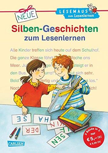 LESEMAUS zum Lesenlernen Sammelbände: Neue Silben-Geschichten zum Lesenlernen: Extra Lesetraining - Lesetexte mit farbiger Silbenmarkierung