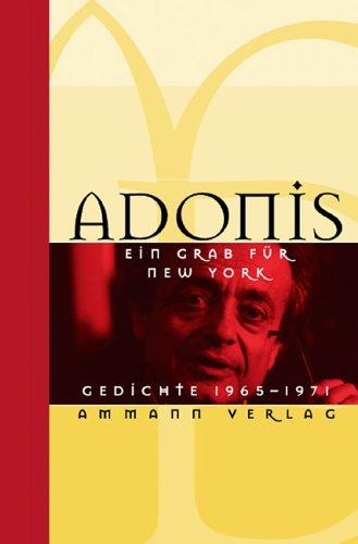 Ein Grab für New York: Gedichte 1965 - 1971