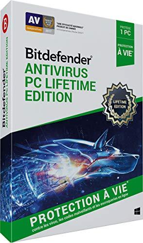 Bitdefender Antivirus|2019 Lifetime Edition|1 appareil|Protection à vie|PC|Téléchargement