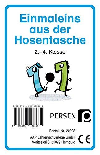 Persen Verlag i.d. AAP Einmaleins aus der Hosentasche: (2. bis 4. Klasse)