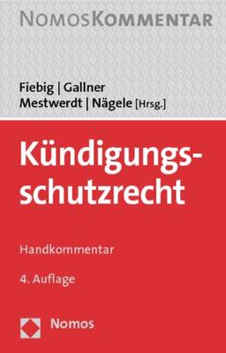 Kündigungsschutzrecht: Handkommentar