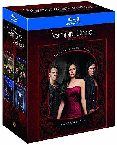 Coffret vampire diaries, saisons 1 à 4 [Blu-ray] [FR Import]