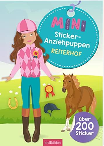 Mini-Sticker-Anziehpuppen Reiterhof: Über 200 Sticker | Coole Styles für Modefans ab 5 Jahren