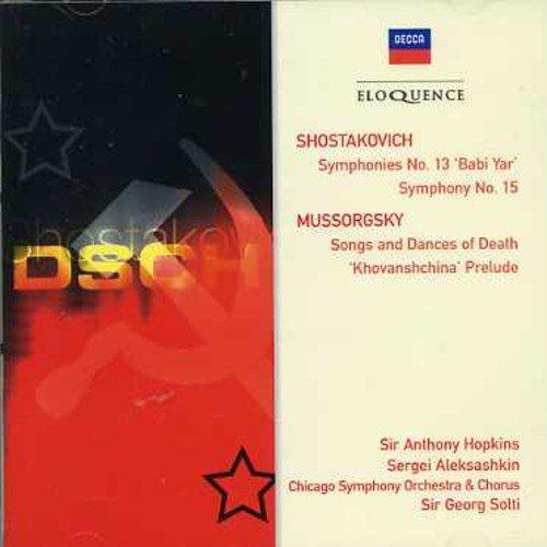 Shostakovich: Symphonies No.13 and 15