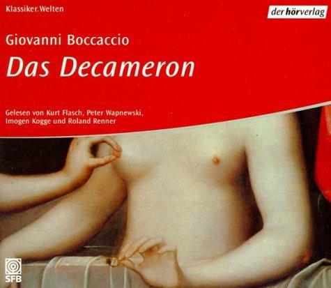 Das Decameron. 6 CDs. . Kommentierte Lesung ausgewählter Novellen