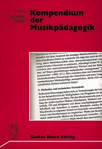 Kompendium der Musikpädagogik