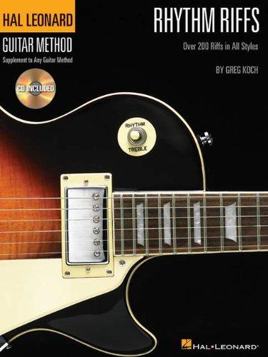 Hal Leonard Guitar Method Rhythm Riffs Gtr Book/Cd (Hal Leonard Guitar Method (Songbooks))