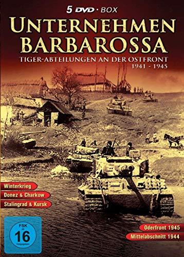 Unternehmen Barbarossa - Tiger-Abteilungen an der Ostfront 1941-1945 [5 DVDs]