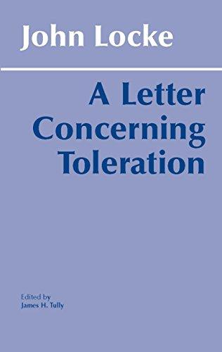 A Letter Concerning Toleration (Hpc Classics Series)