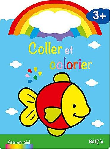 Coller et colorier 3 ans - poisson (Arc-en-ciel, 1)