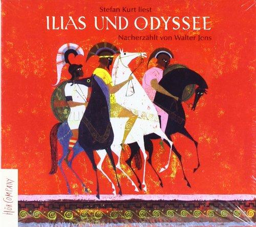 Ilias und Odyssee: Sprecher: Stefan Kurt, 3 CD Digipak, 3 Std. 58 Min.