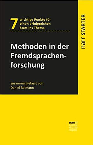 Methoden der Fremdsprachenforschung (narr STARTER)