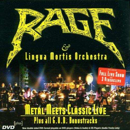 Rage & Lingua Mortis Orchestra - Metal Meets Classic Live (DVD-Plus)