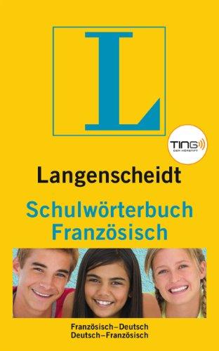 Langenscheidt Schulwörterbuch Französisch - Buch (TING-Edition): Französisch-Deutsch/Deutsch-Französisch: Französisch-Deutsch / Deutsch-Französisch. ... Wendungen (Langenscheidt Schulwörterbücher)