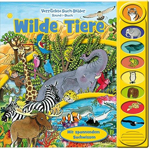 Wilde Tiere - 8-Button-Soundbuch