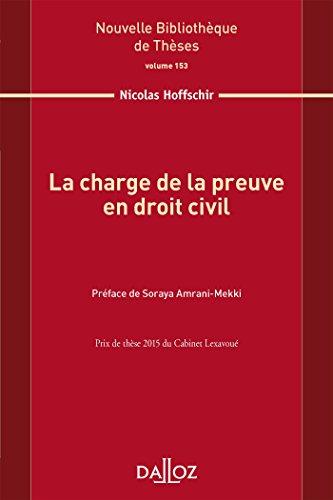 La charge de la preuve en droit civil