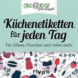 Küchenetiketten für jede Gelegenheit: Für Gläser, Flaschen und vieles mehr. Schöne Aufkleber zum Beschriften. Für DIY-Geschenke. Einmachen, Einkochen, Einlegen, Fermentieren, Dörren