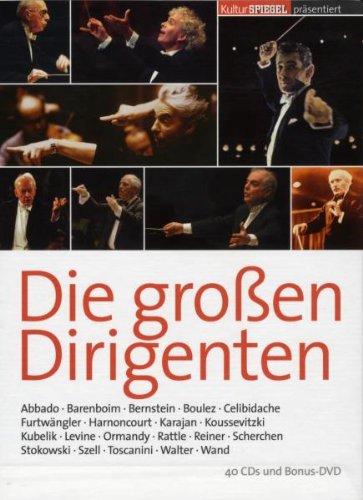 KulturSPIEGEL: Die großen Dirigenten (40 CDs + DVD)