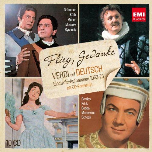 Flieg,Gedanke (Verdi auf Deutsch)