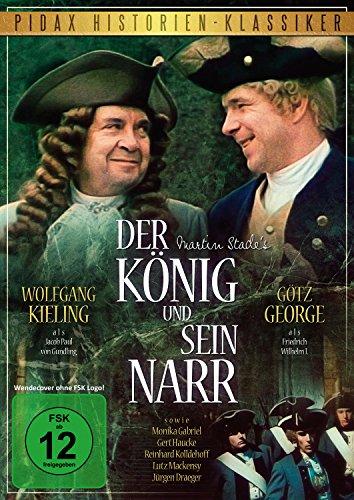 Der König und sein Narr / Historienfilm über Friedrich Wilhelm I. von Preußen mit Götz George und Wolfgang Kieling (Pidax Historien-Klassiker)