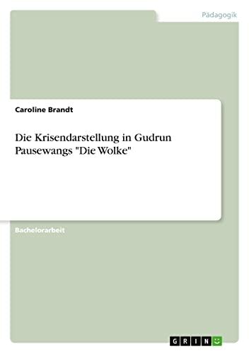 Die Krisendarstellung in Gudrun Pausewangs "Die Wolke"