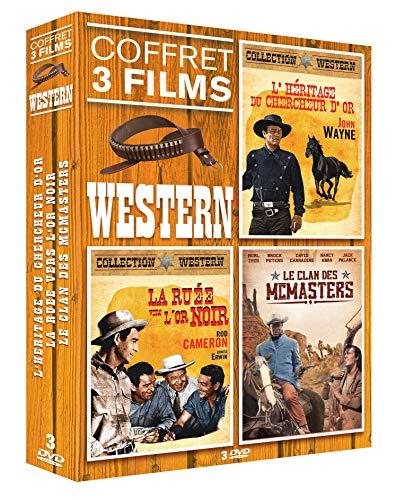 Coffret western, vol. 1, 3 films : l'héritage du chercheur d'or ; la ruée vers l'or noir ; le clan des mcmasters [FR Import]