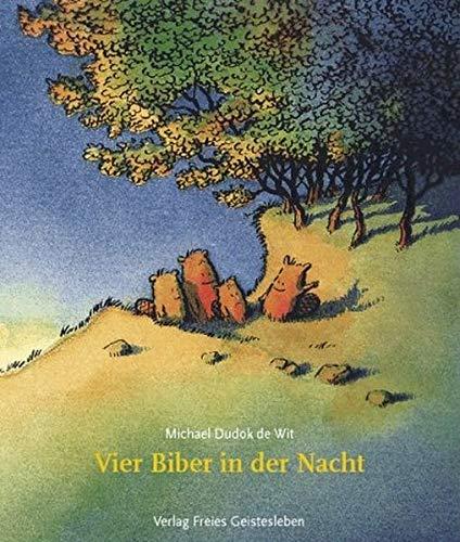 Vier Biber in der Nacht