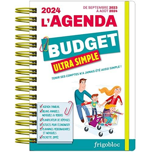 Agenda 2024 Ultra Simple du budget ! : (de sept. 2023 à août 2024)