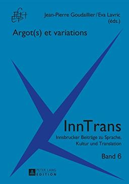 Argot(s) et variations