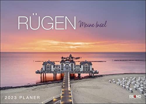 Rügen …meine Insel Planer 2023 - Reise-Wandkalender mit Monatskalendarium und Platz für Eintragungen - 31 x 22 cm (31 x 44 cm geöffnet)