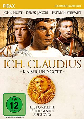 Ich, Claudius - Kaiser und Gott / Die komplette 13-teilige preisgekrönte Kult-Serie mit umfangreichem Bonusmaterial (Pidax Historien-Klassiker) [5 DVDs]