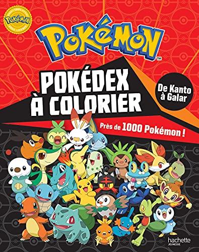 Pokémon : pokédex à colorier : de Kanto à Galar