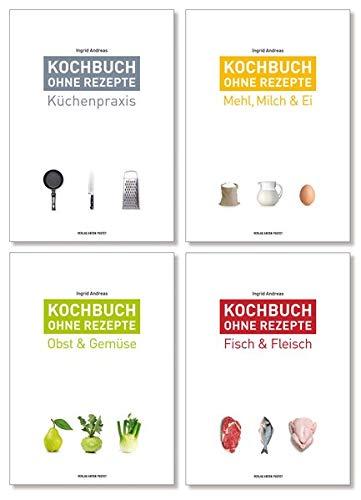 Kochbuch ohne Rezepte: Band 1 - 4 im Set