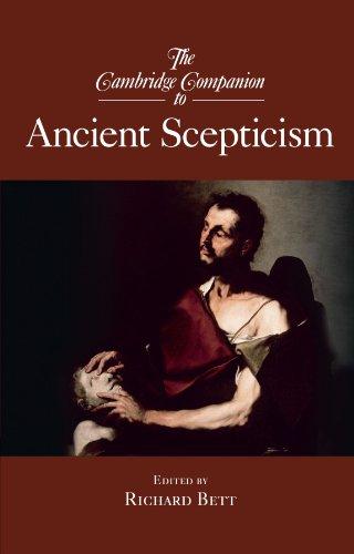 The Cambridge Companion to Ancient Scepticism (Cambridge Companions to Philosophy)