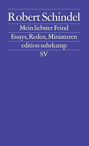 Mein liebster Feind: Essays, Reden, Miniaturen (edition suhrkamp)