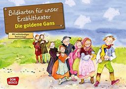 Die goldene Gans: Bildkarten für unser Erzähltheater. Entdecken. Erzählen. Begreifen. Kamishibai Bildkartenset. (Märchen für unser Erzähltheater)