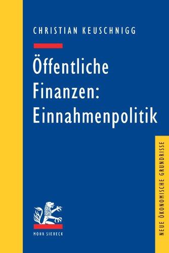 Öffentliche Finanzen: Einnahmenpolitik