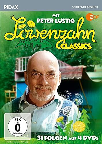 Löwenzahn Classics / 31 legendäre Folgen der Kultserie mit Peter Lustig (Pidax Serien-Klassiker) [4 DVDs]