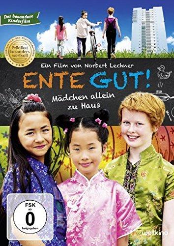 Ente gut! Mädchen allein zu Haus