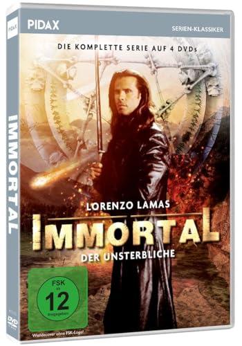 Immortal - Der Unsterbliche / Die komplette 22-teilige Fantasyserie mit Lorenzo Lamas (Pidax Serien-Klassiker) [4 DVDs]