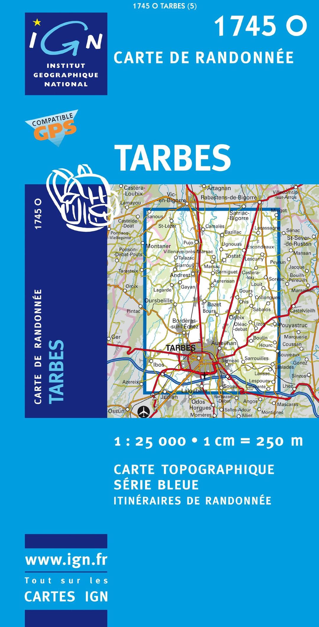 Tarbes (1745O) (Série Bleue)