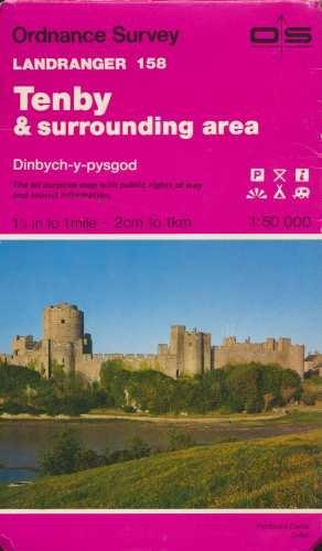 Tenby and Surrounding Area (Landranger Maps)