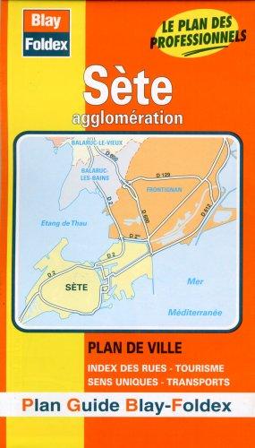 Plan de ville : Sète (avec un index)