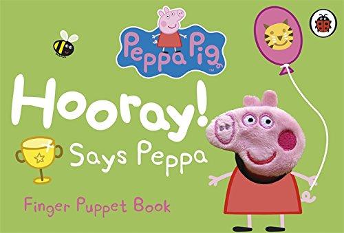 Peppa Pig: Hooray! Says Peppa Finger Puppet Book