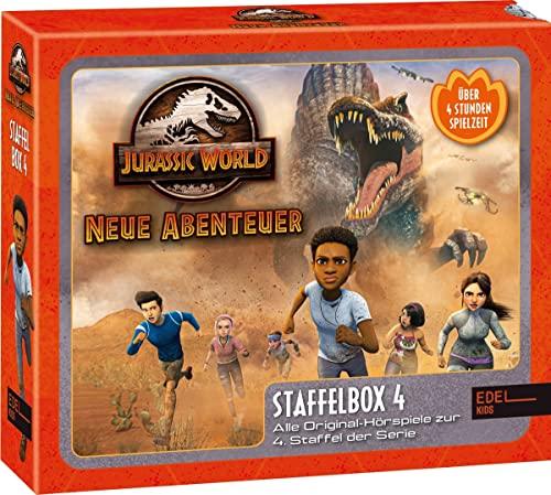 Jurassic World - Neue Abenteuer: Alle Original-Hörspiele zur 4. Staffel (Folge 27 - 37) - [Hörspiel-Staffelbox mit 3 CDs]