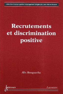 Recrutements et discrimination positive